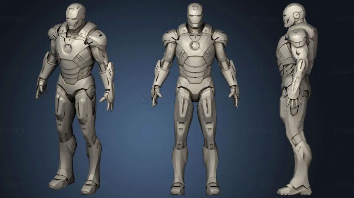 3D model iron man (STL)